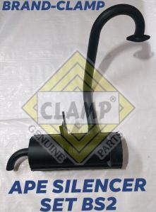 APE Piaggio BS-2 Exhaust Silencer